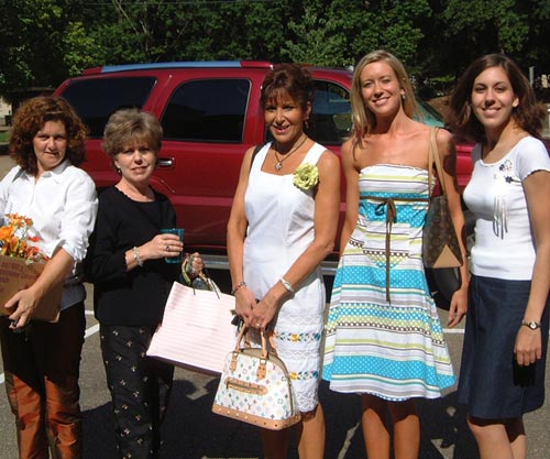 Terry, Debby, Sandra, Stephanie and Christen.