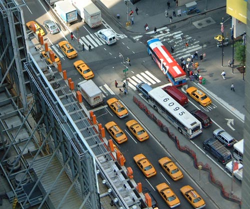 View from NYC hotel room.